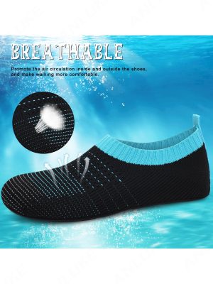 Womens Mens Water Shoes Summer Sports Beach Barefoot Quick-Dry Aqua Socks