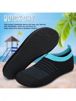 Womens Mens Water Shoes Summer Sports Beach Barefoot Quick-Dry Aqua Socks