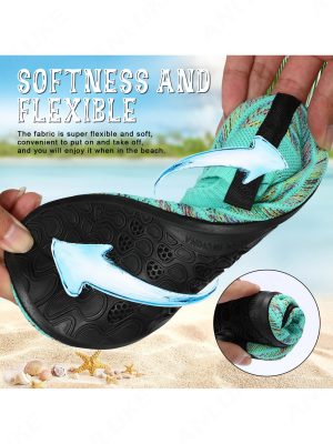 Womens Mens Water Shoes Summer Sports Beach Barefoot Quick-Dry Aqua Socks