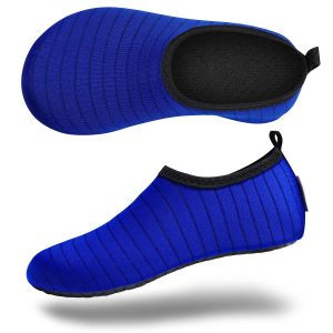 Water Sports Shoes for Men Women, Barefoot Quick-Dry Slip-on Aqua Socks