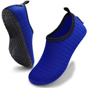 Water Sports Shoes for Men Women, Barefoot Quick-Dry Slip-on Aqua Socks