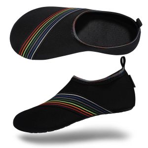 Water Sports Shoes for Men Women, Barefoot Quick-Dry Slip-on Aqua Socks