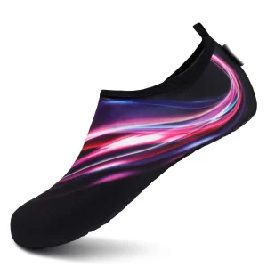 Water Sports Shoes for Men Women, Barefoot Quick-Dry Slip-on Aqua Socks