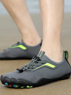 Water Sports Shoes For Adults, Quick Dry Aqua Shoes, Anti-Slip Barefoot Shoes With Mesh Upper