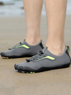 Water Sports Shoes For Adults, Quick Dry Aqua Shoes, Anti-Slip Barefoot Shoes With Mesh Upper