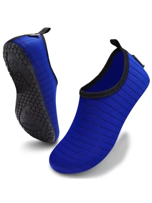 Sporty Water Shoes for Women, Barefoot Quick-Dry Slip-on Aqua Yoga Socks